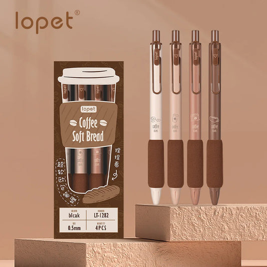 Lopet-Juego de 4 bolígrafos de Gel