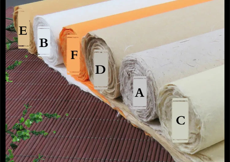 Rijstpapier Papel De Arroz Para Decoupage caligrafía Papel pintura caligrafía Papel De Arroz De fibra medio madura Carta Di Riso