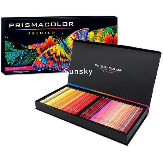Prismacolor Premier-lápiz de dibujo artístico de color, 150 MM, núcleo suave, Sanford Prismacolor, 24, 36, 48, 72, 4,0